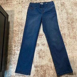 Nine West Heidi Pull-On Straight Leg Jeans